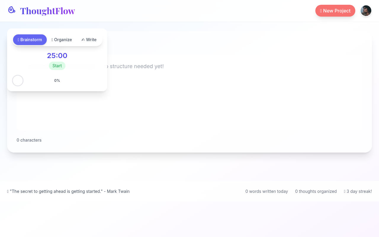 thoughtflow app