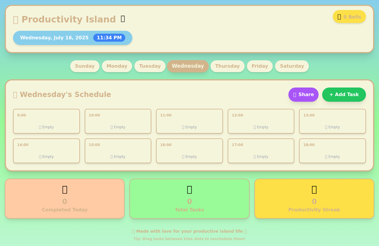 timmyisland app
