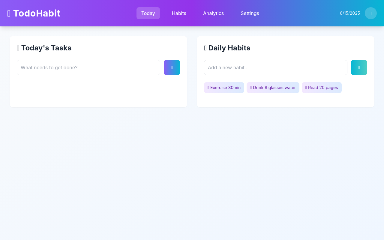 todohabit app