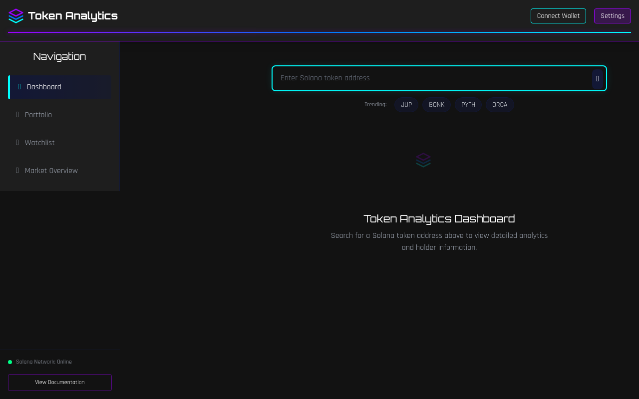 tokenlytics app