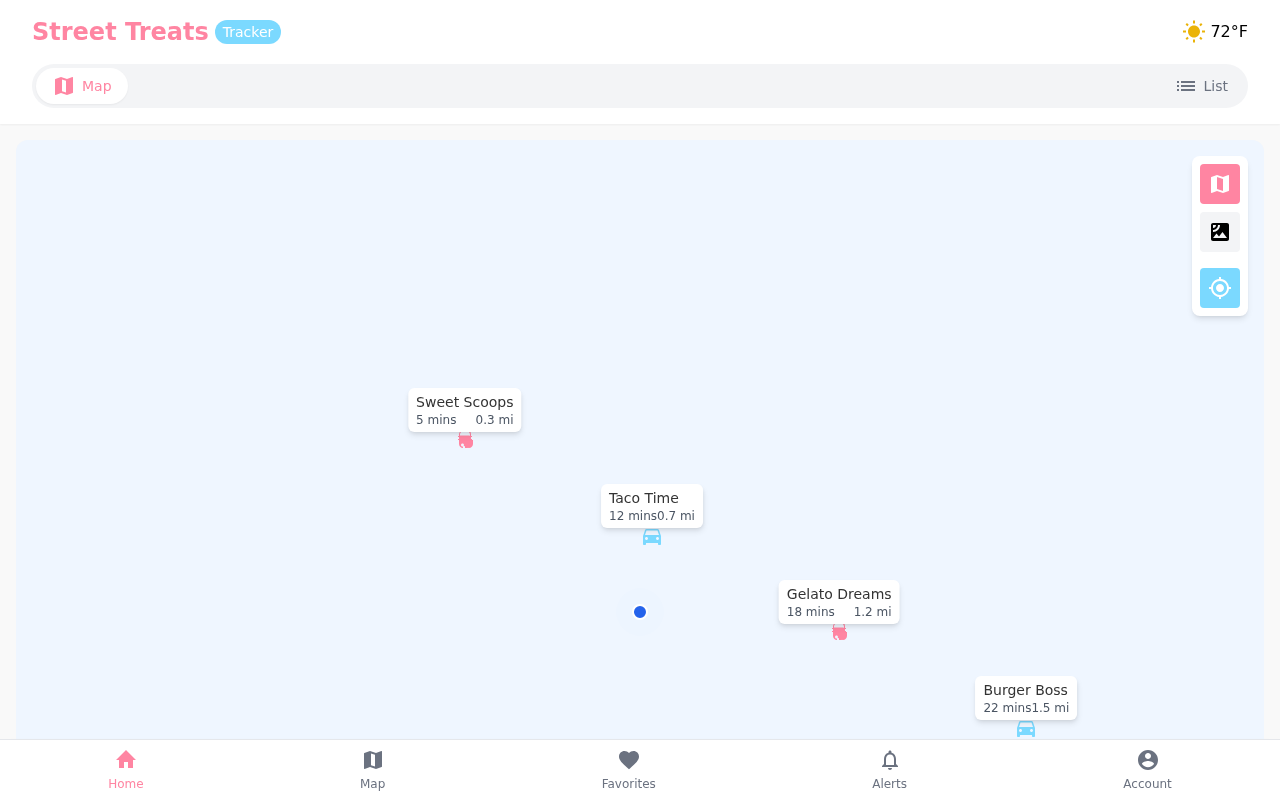 treatsmap app