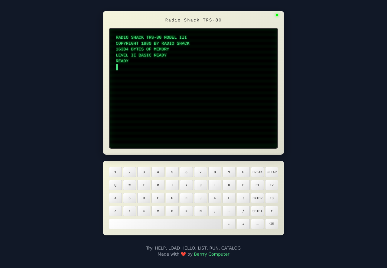 trs80 app