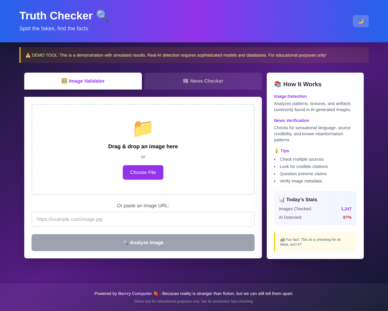 truthchecker app