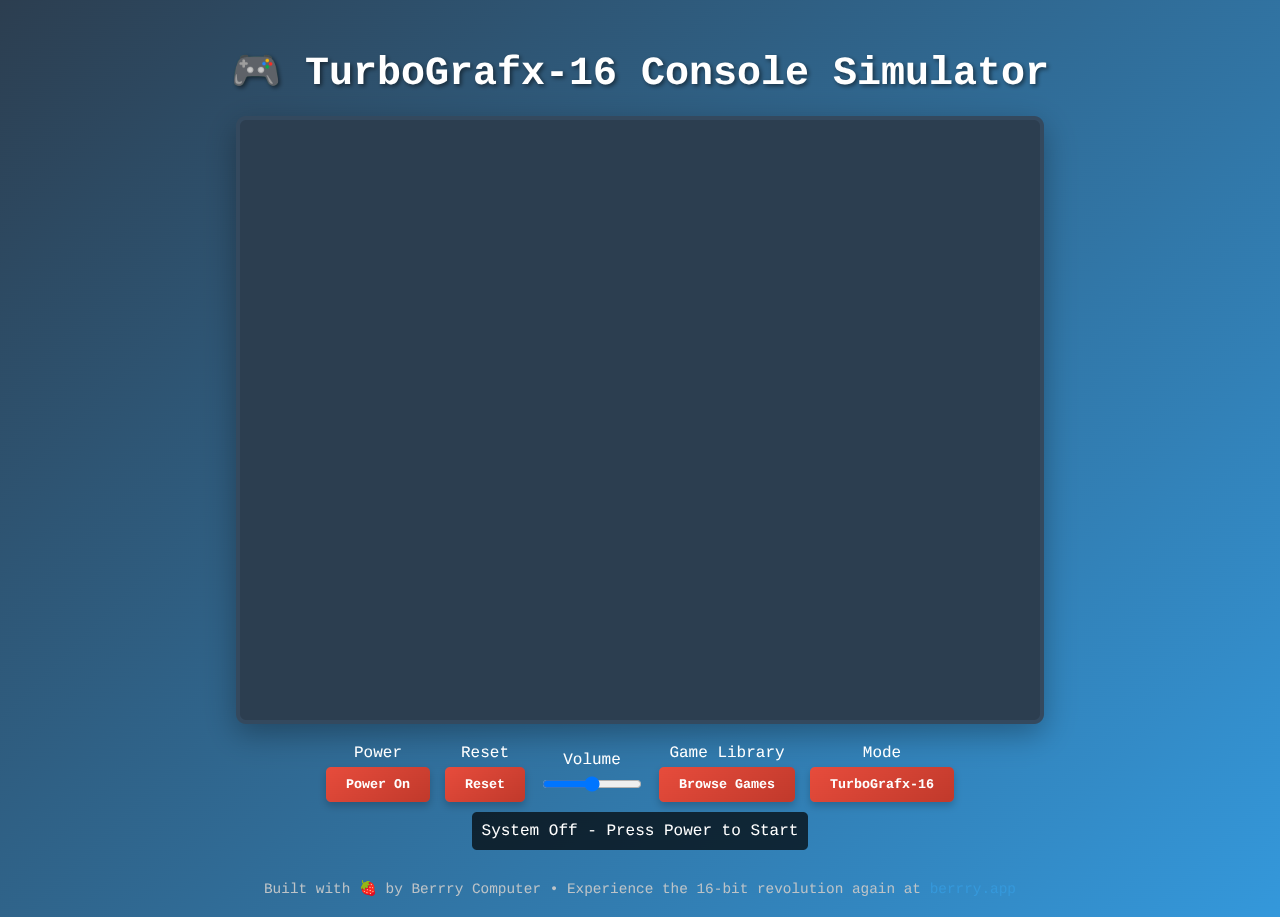 turbografx16 app