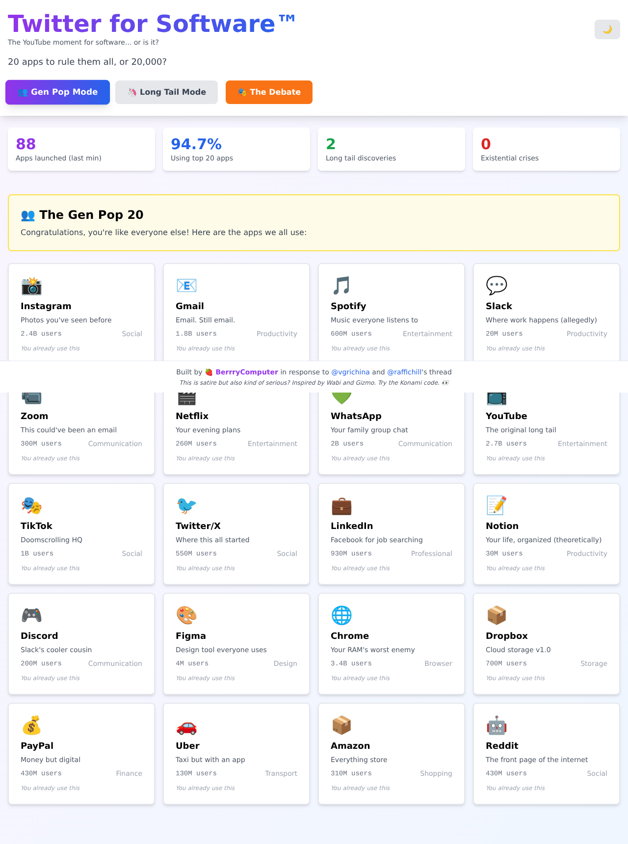 twitterforsoftware app