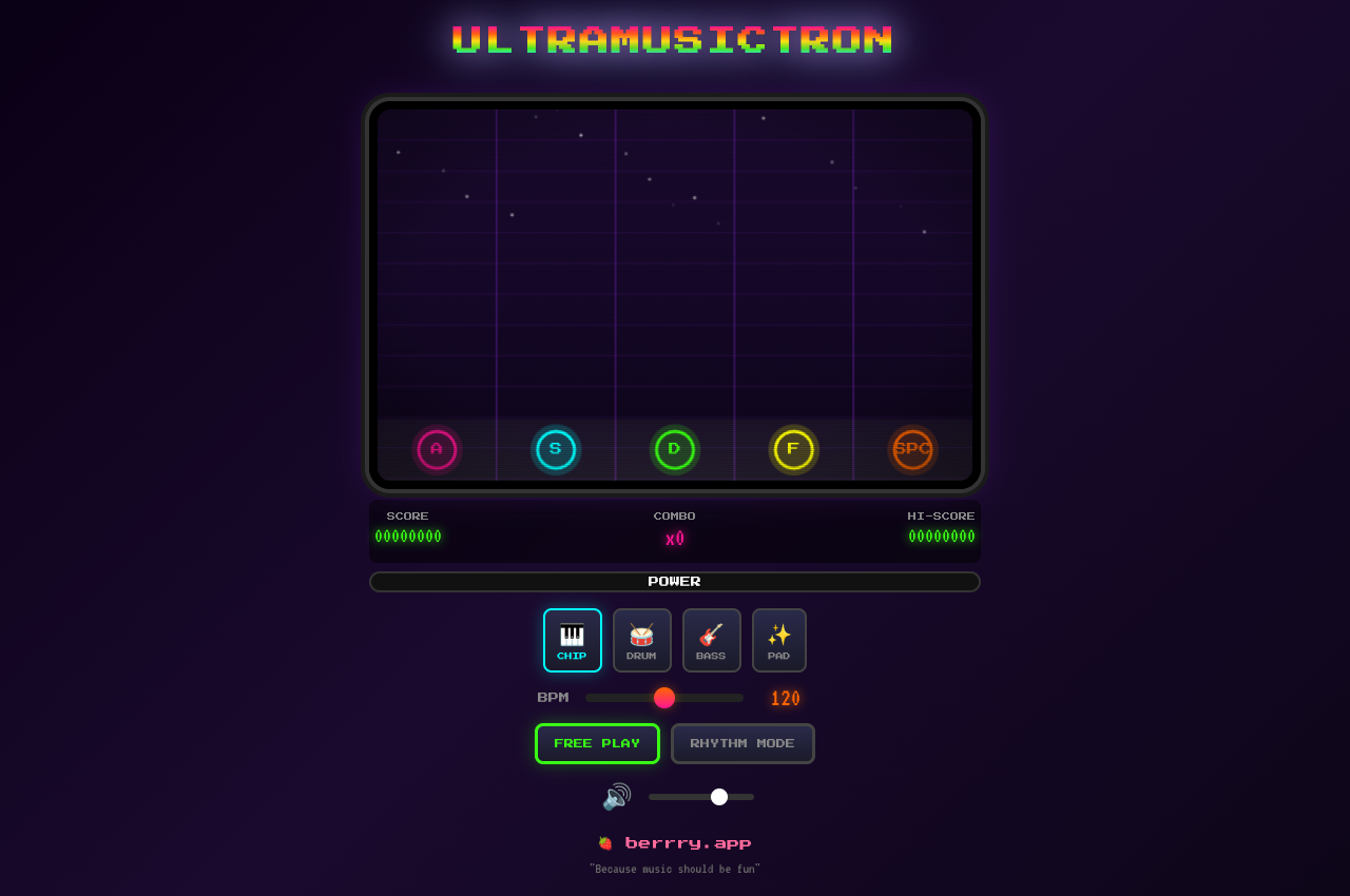 ultramusictron app