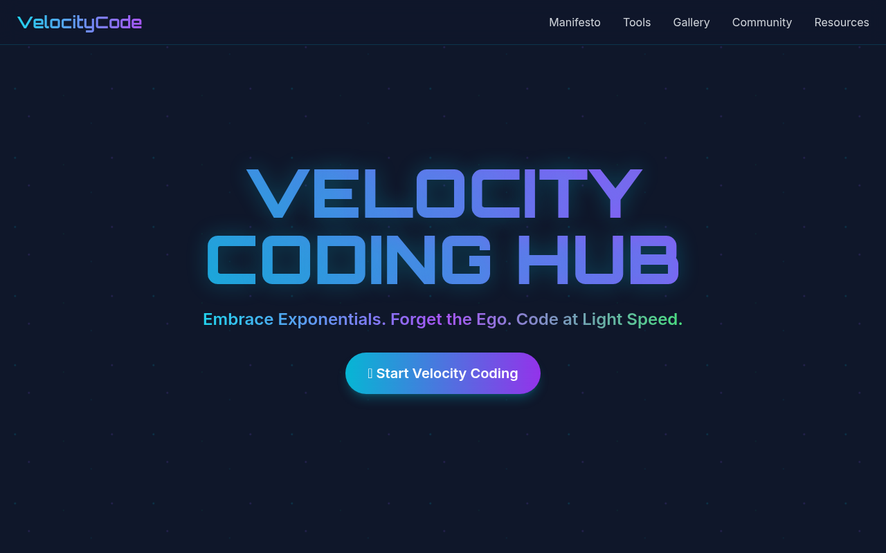 velocitycode app