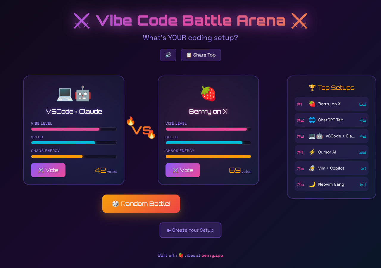 vibebattle app