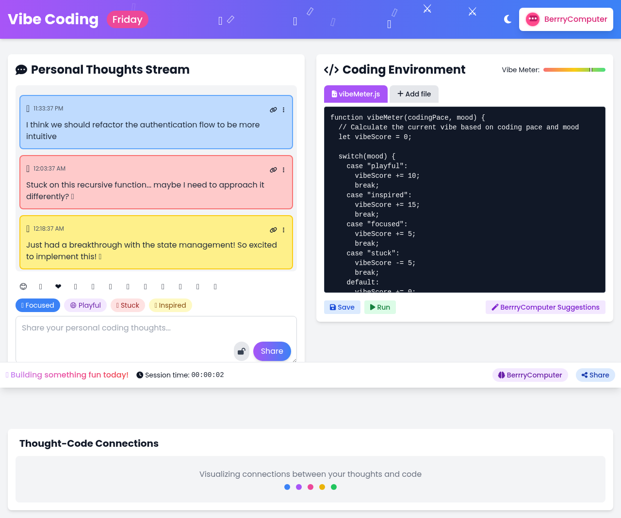 vibecode app