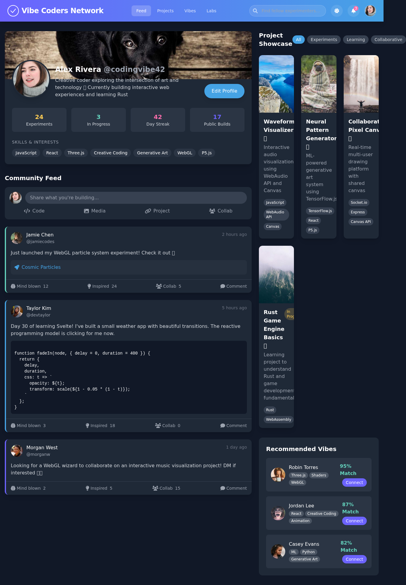 vibecodes app
