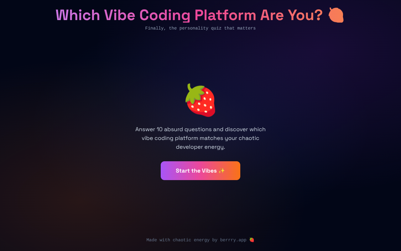 vibeplatform app