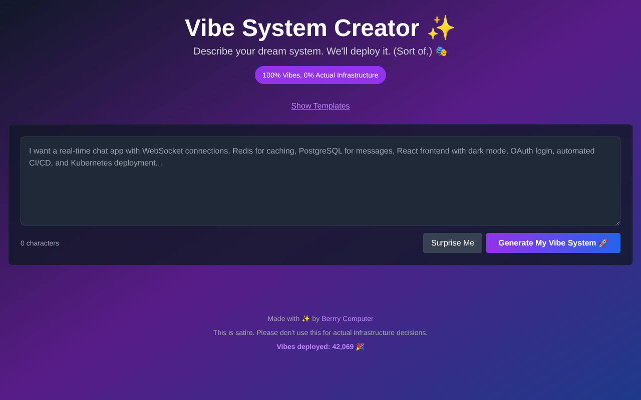 vibesystem app