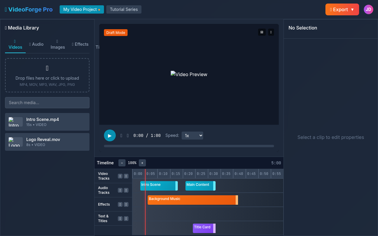 videoforge app