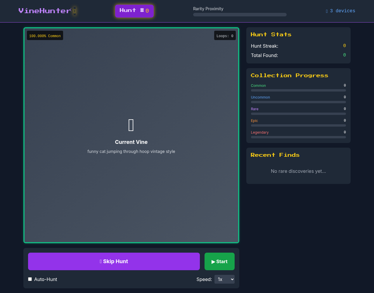 vinehunter app