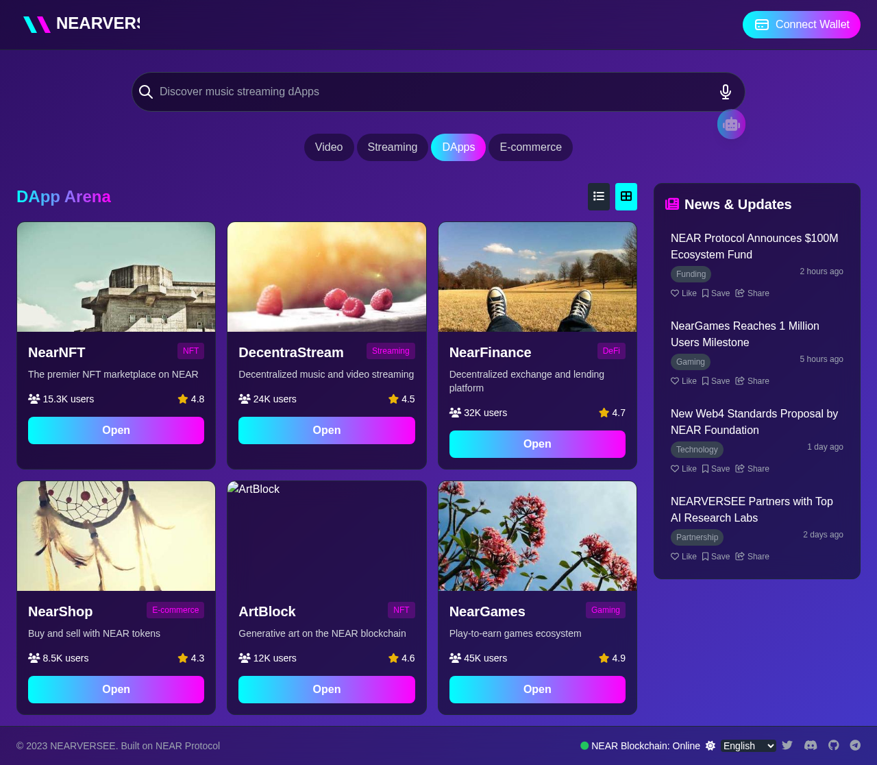 web4ecosystem app