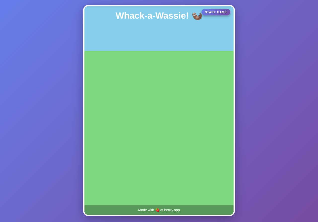 whackamole app