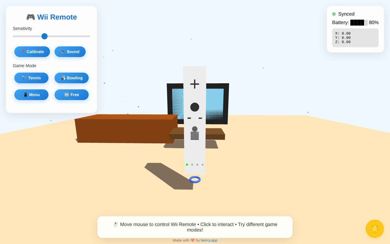 wiiremote app
