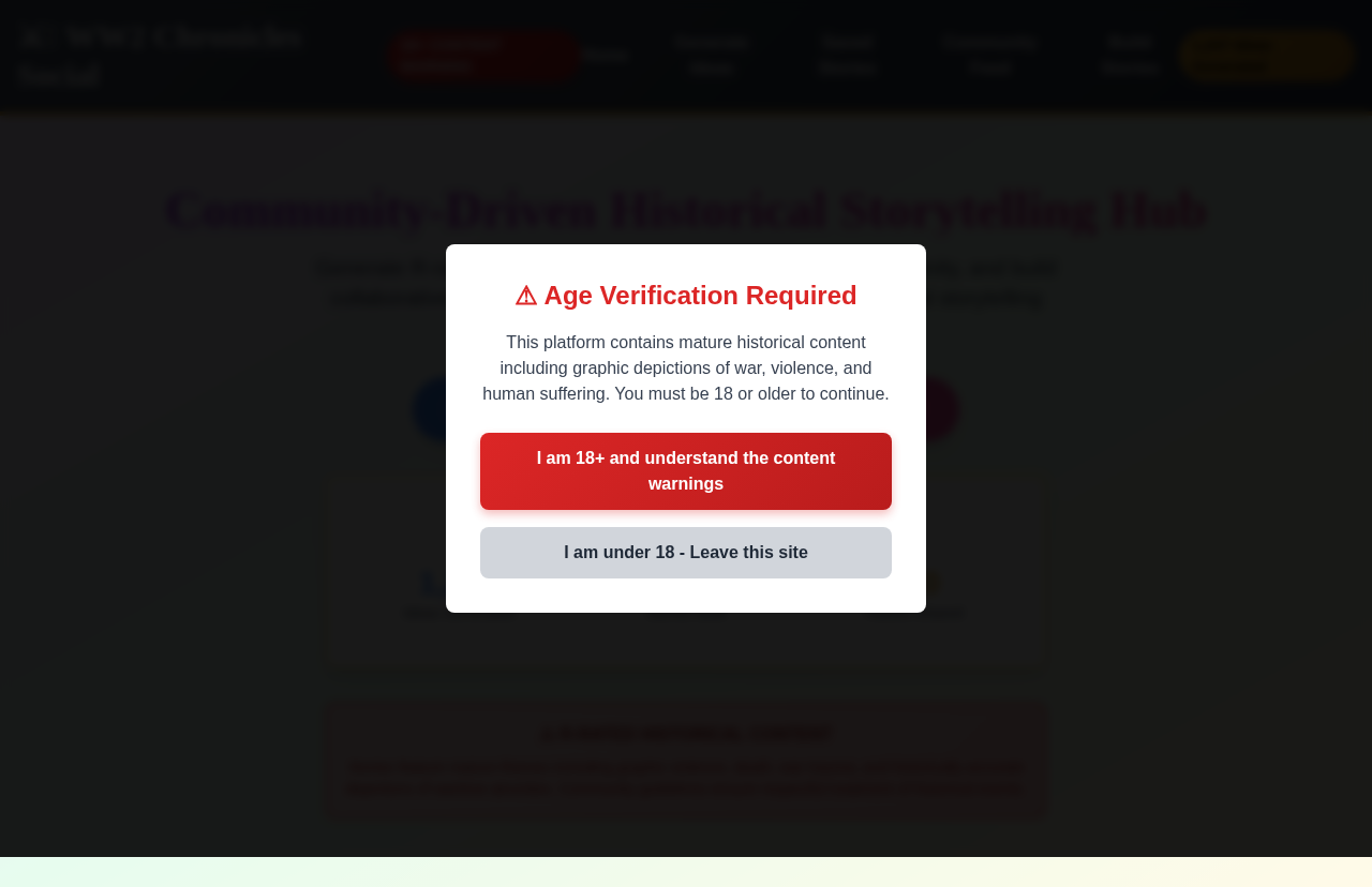 ww2social app