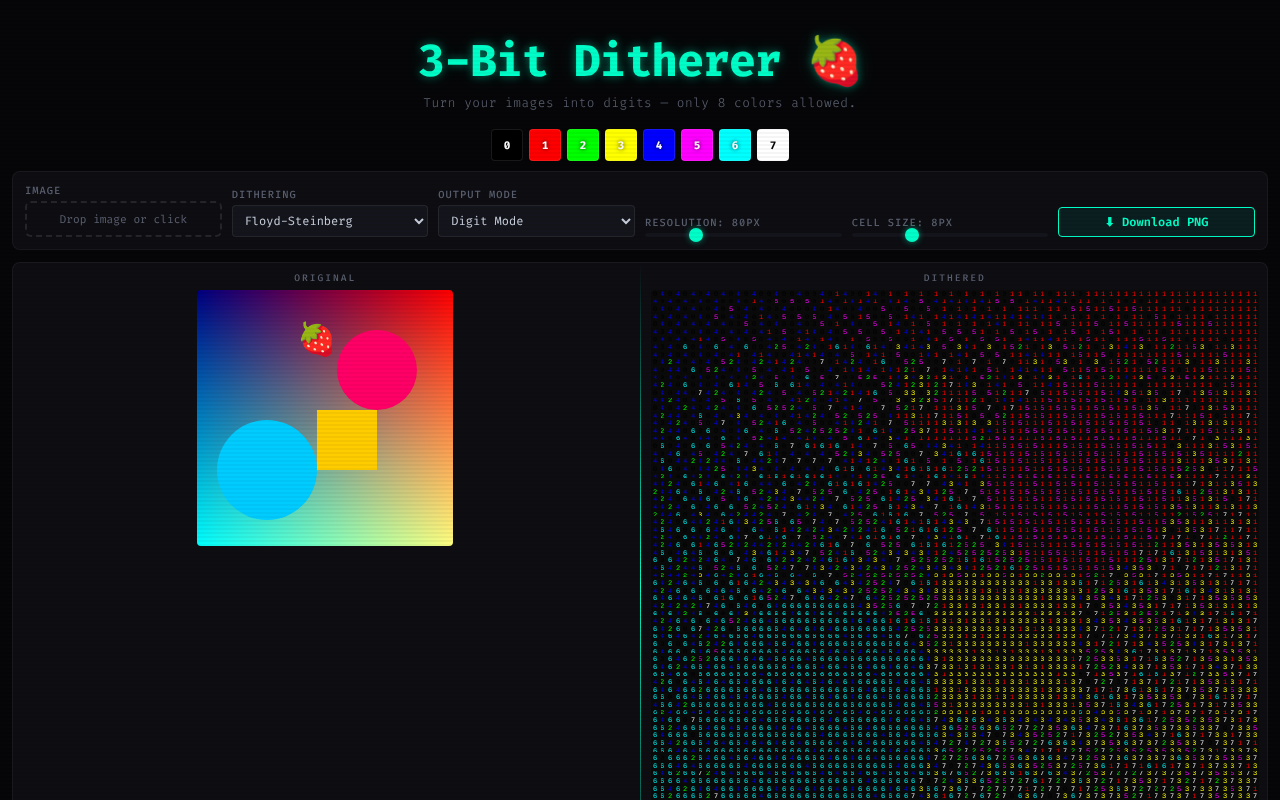 3bit-dither app