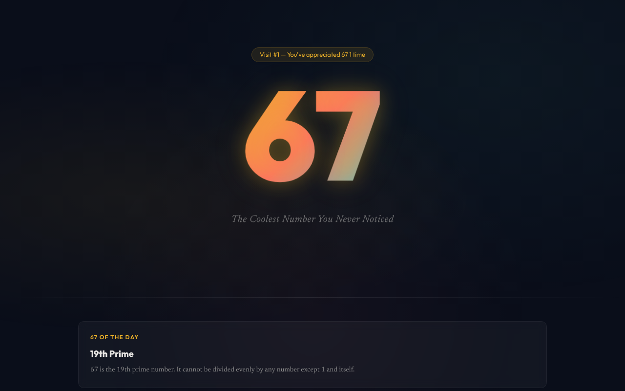 67 app