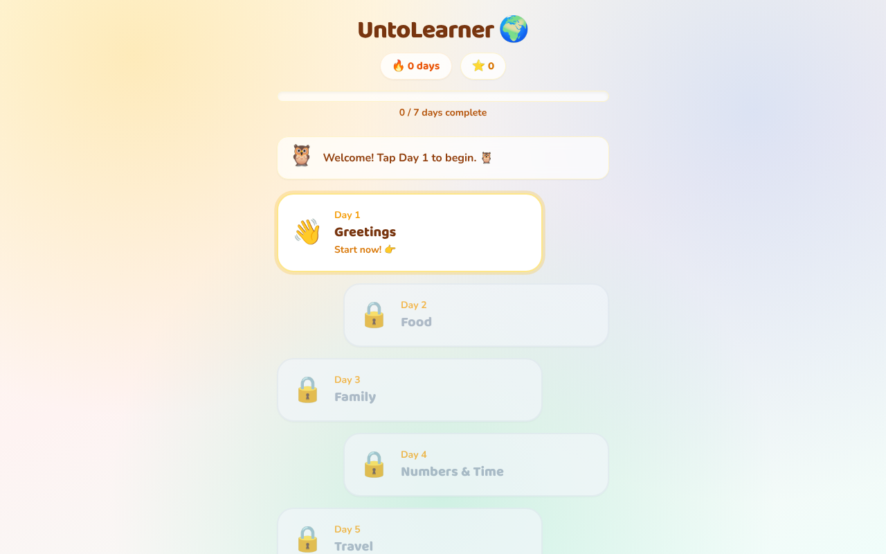 7-day-english-journey app