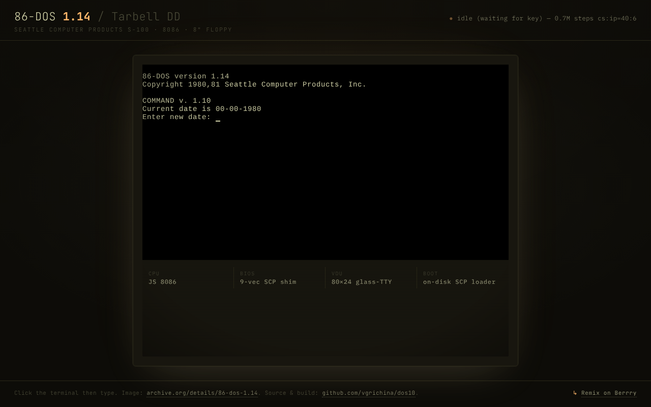 86-dos app