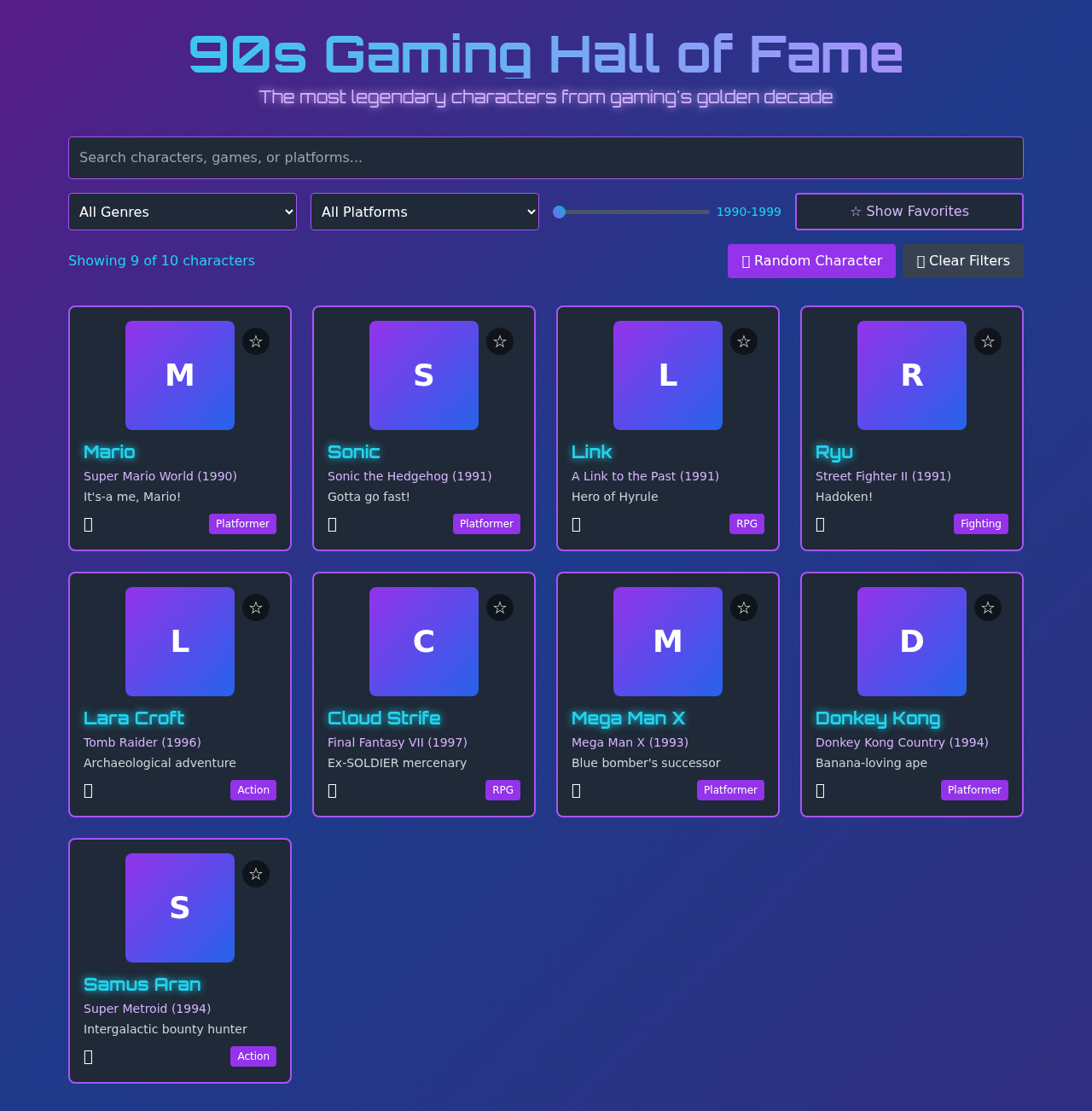 90sgaming app