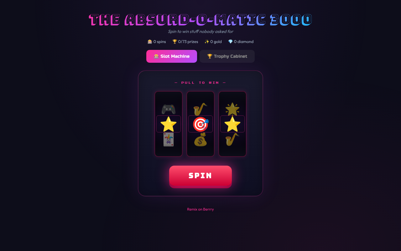 absurdomatic app