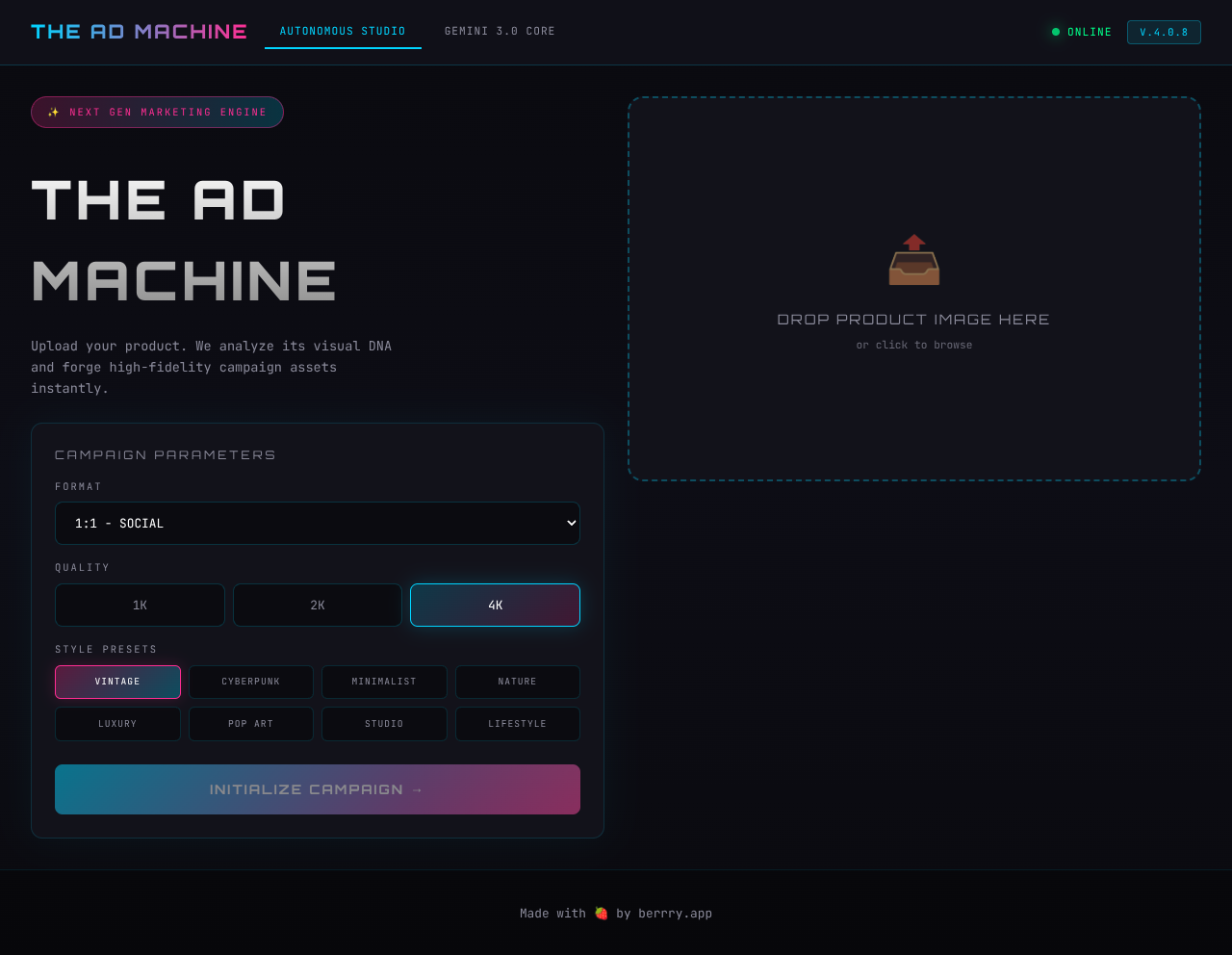 admachine app