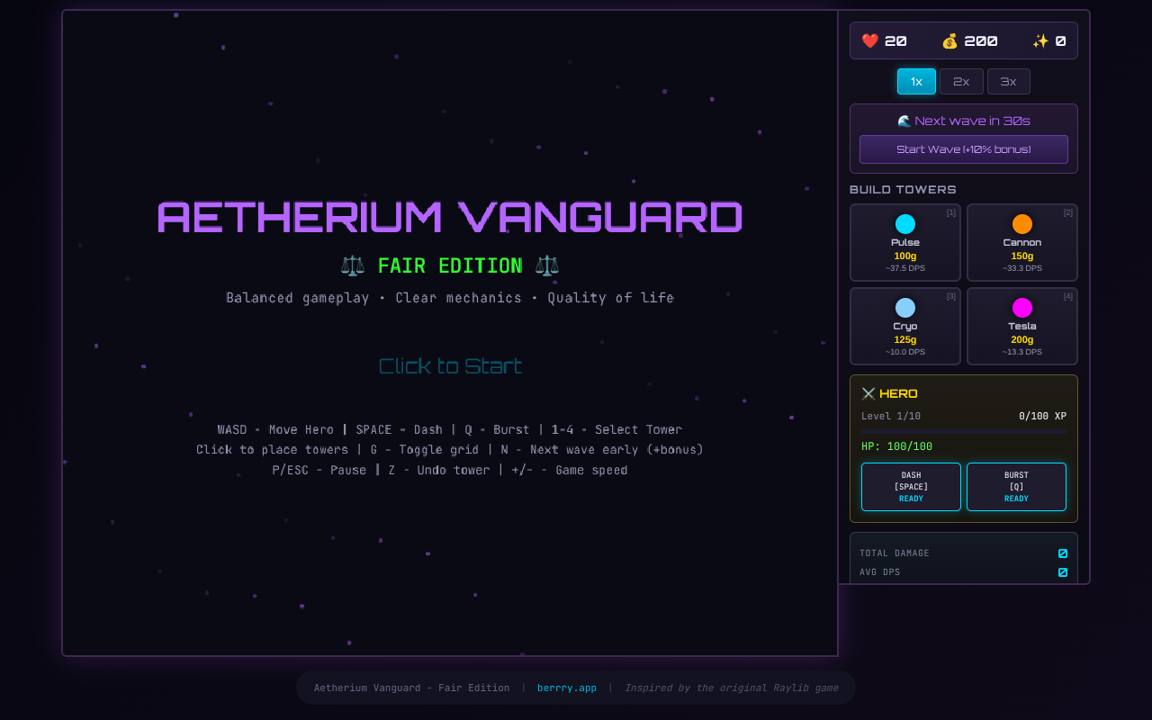 aetherium-fair app