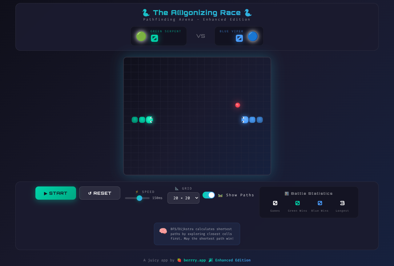 agonizing-race app