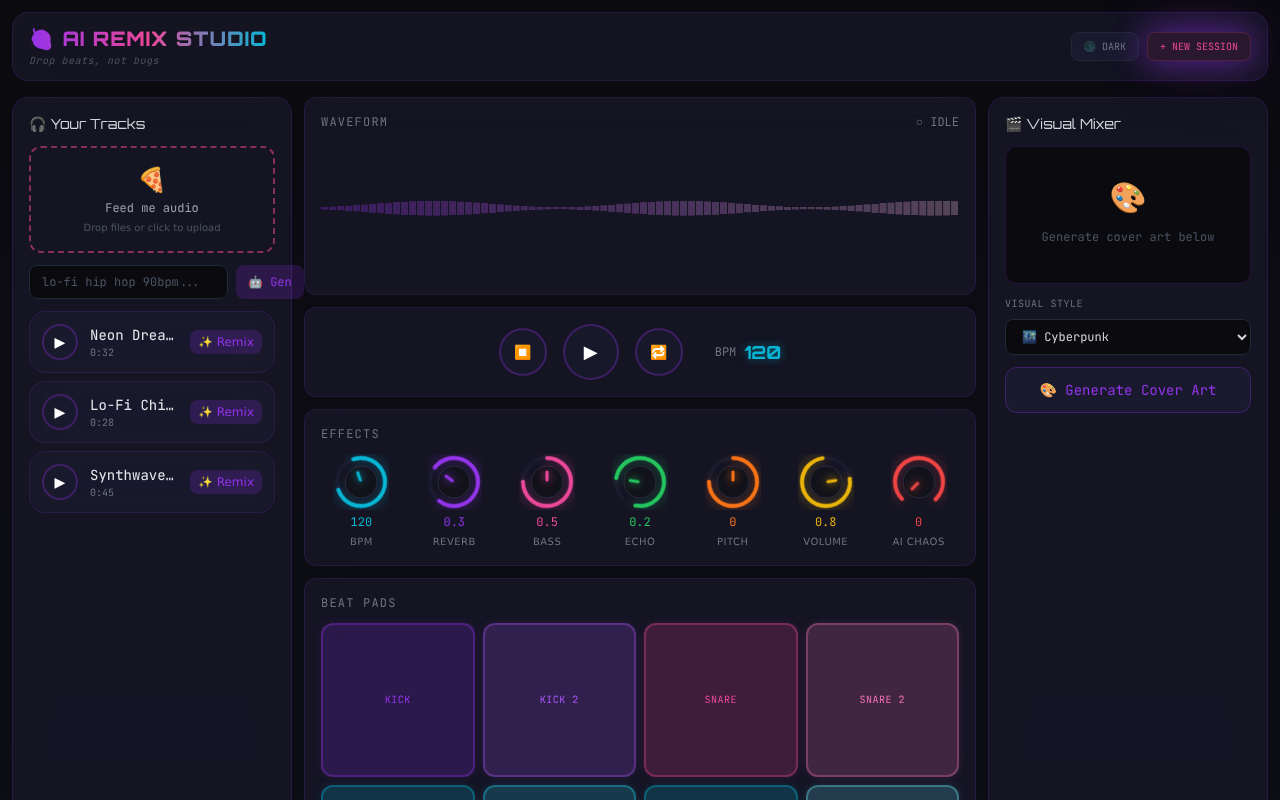 ai-remix-studio app