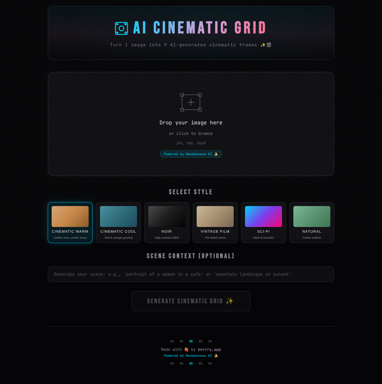 aicinegrid app