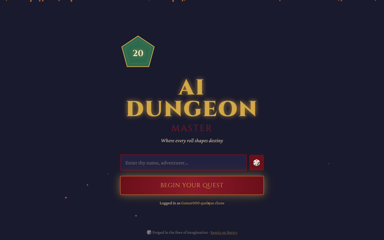 aidungeonmaster app