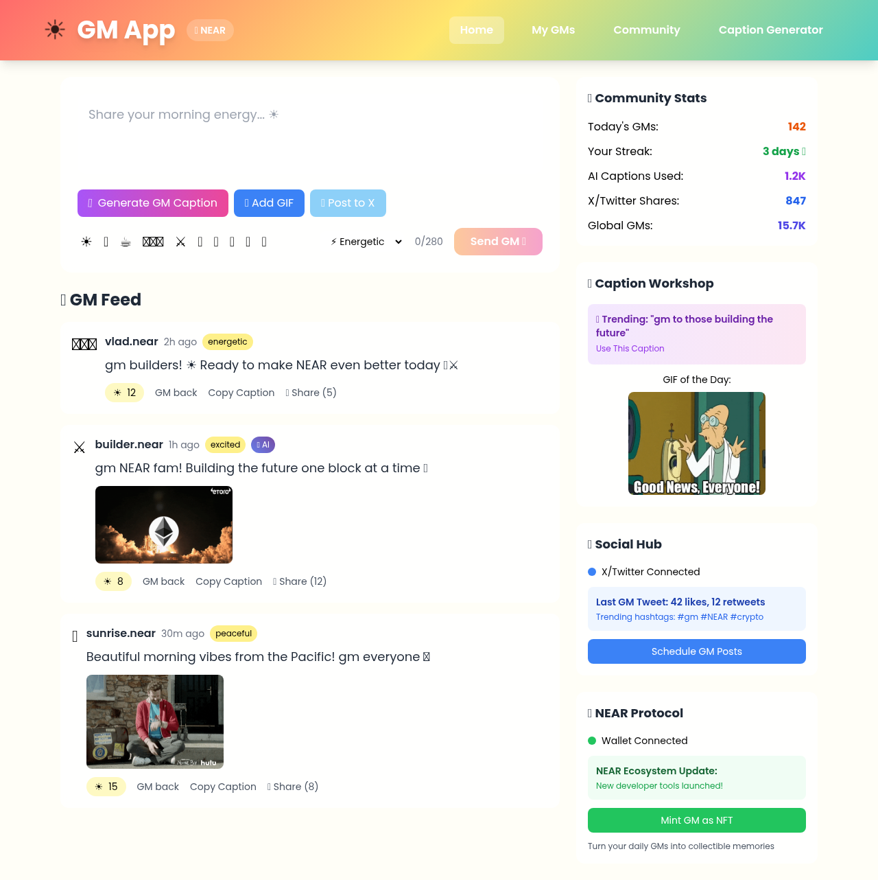 GM Caption Forge screenshot