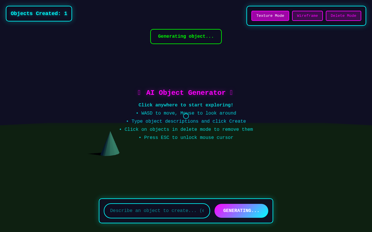 aiobjectgen app