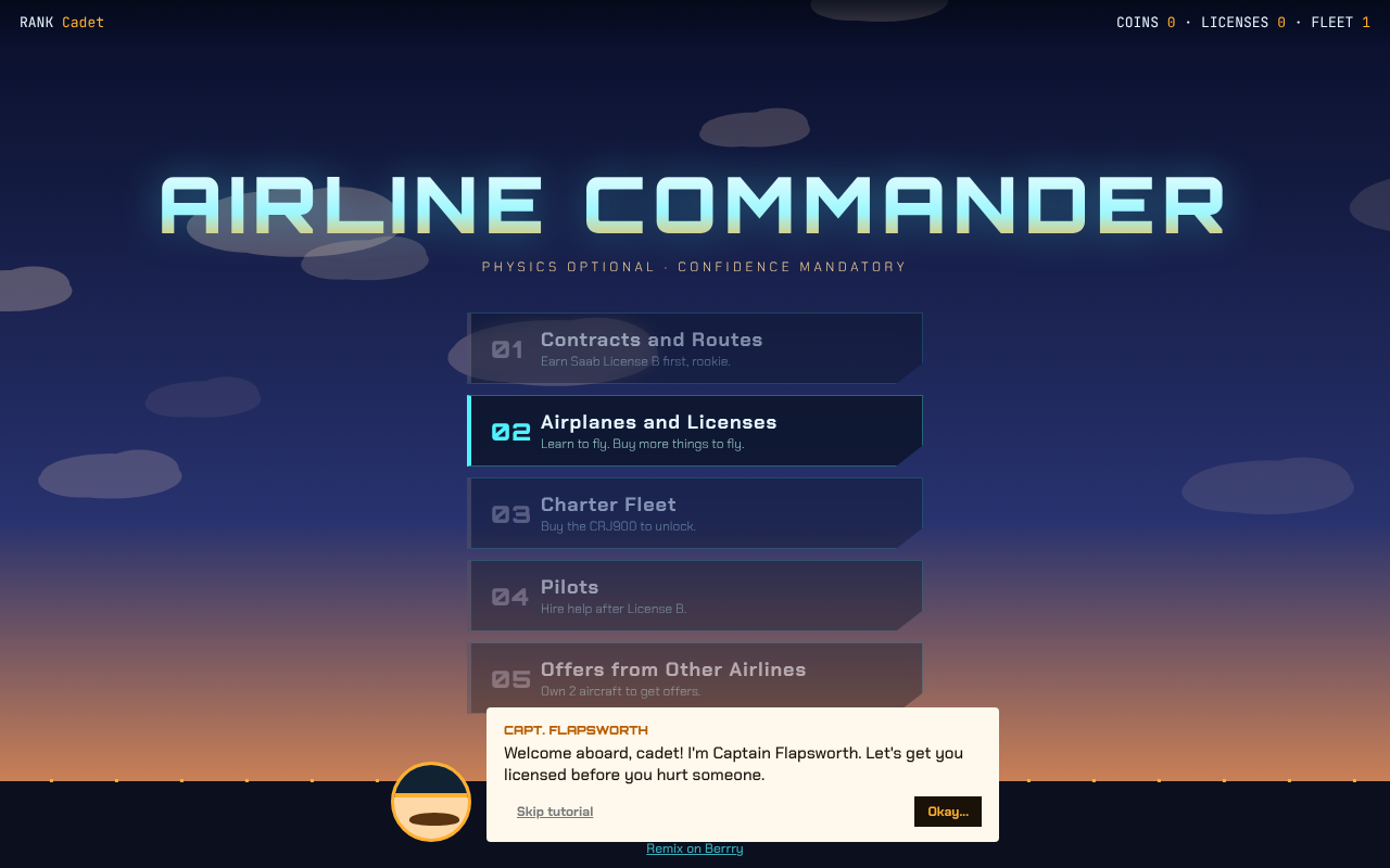 airline-commander-runway app