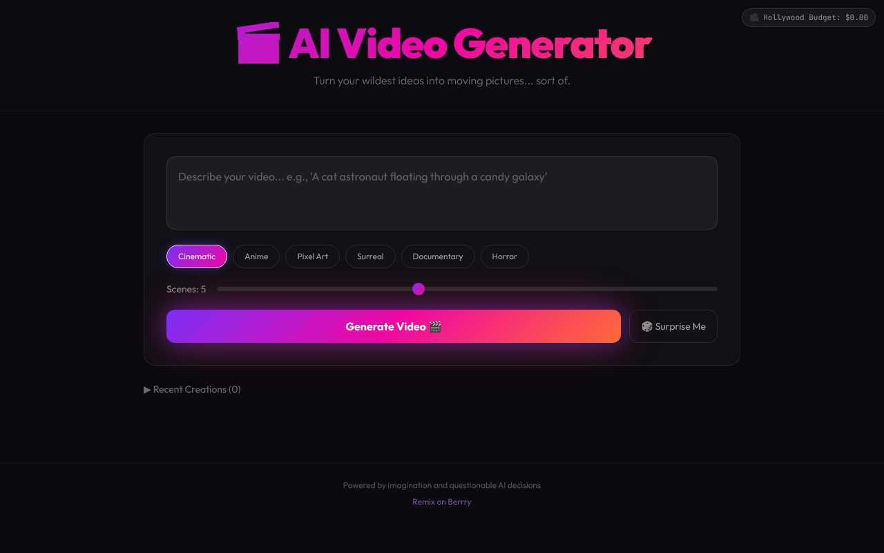 aivideogen app