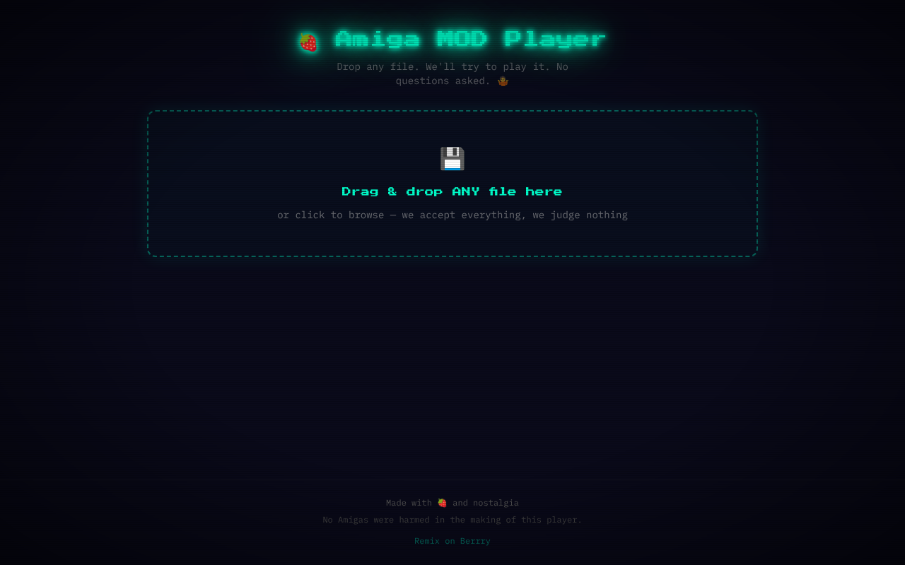 amiga-mod-player app
