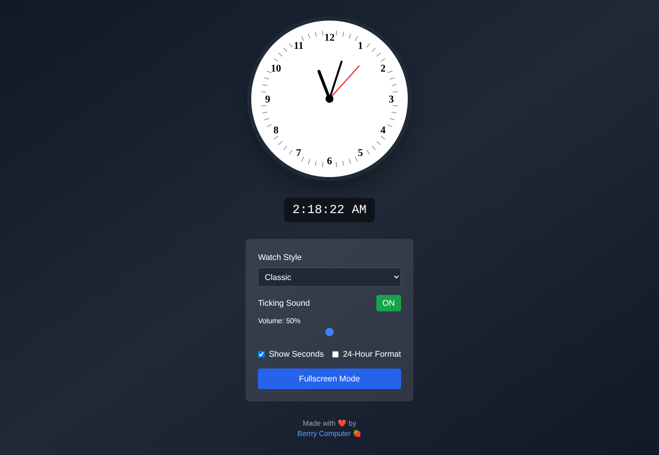 analogwatch app