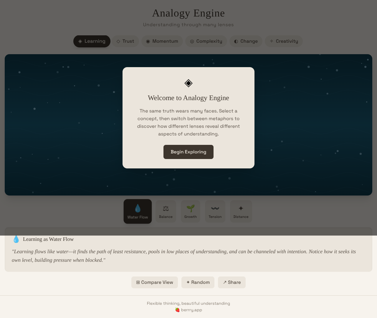 analogyengine app