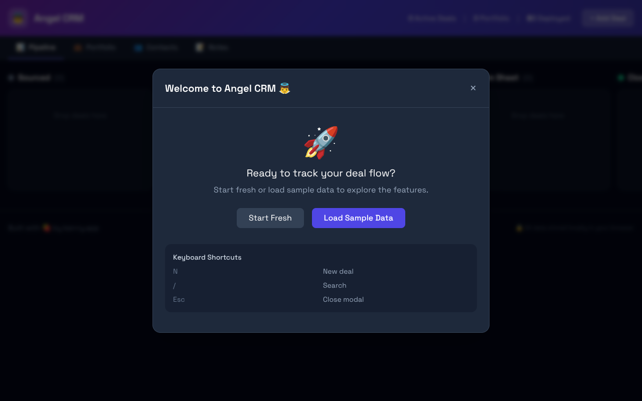 angelcrm app