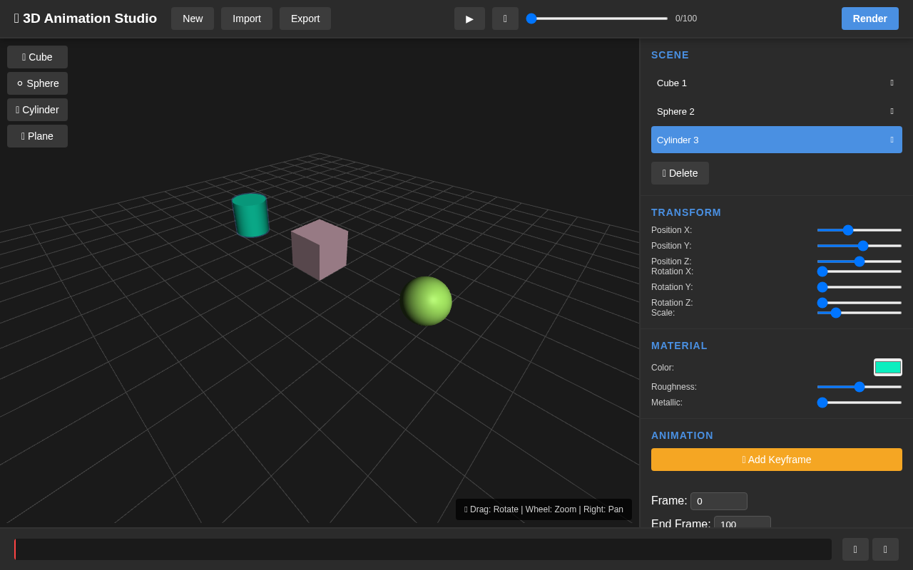 animate3d app