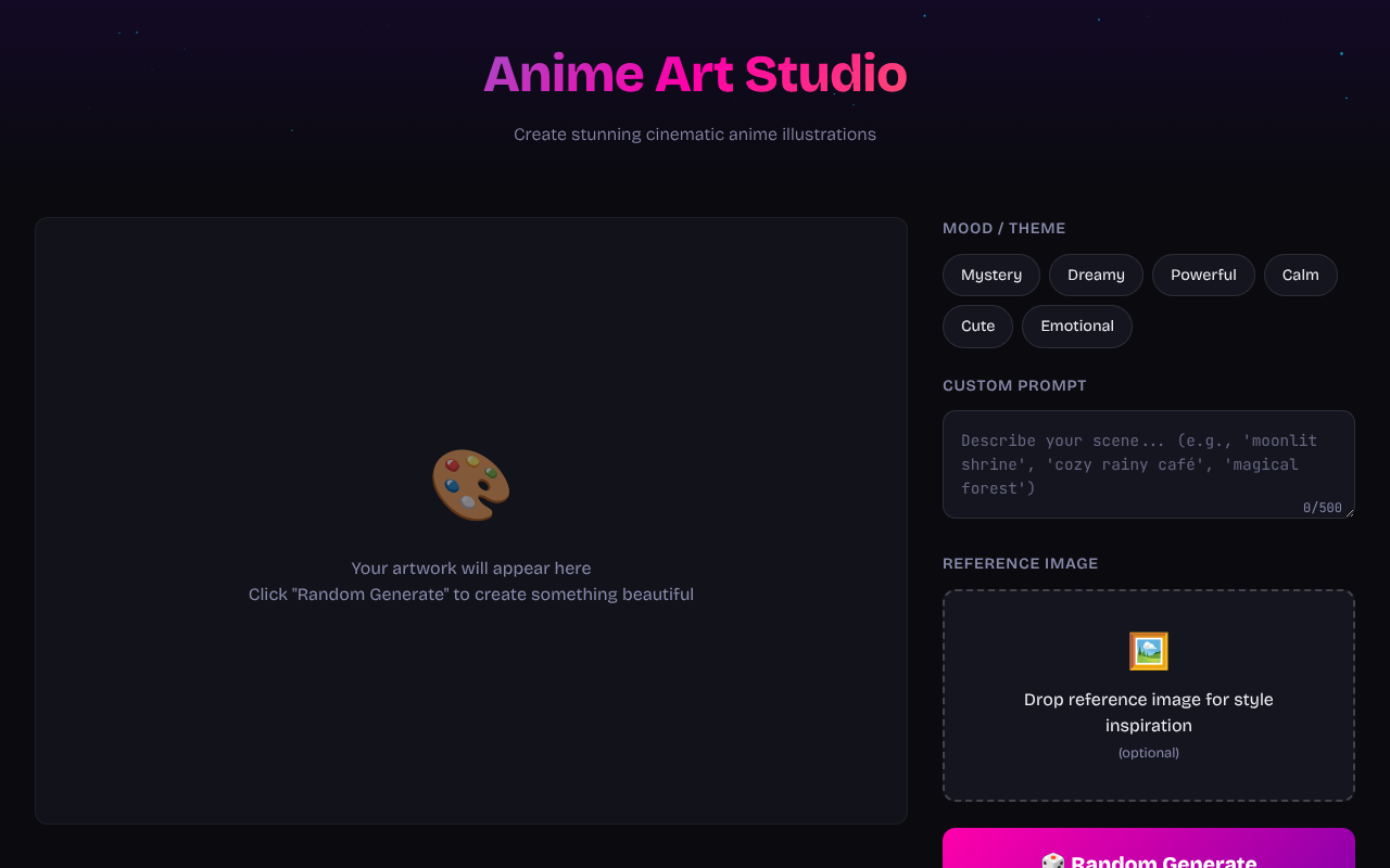 Anime Art Studio screenshot