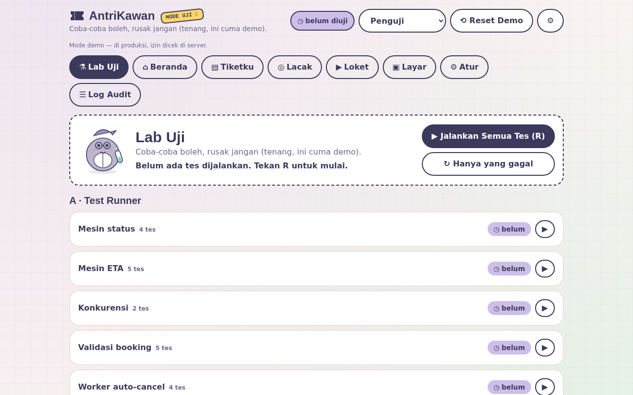 AntriKawan screenshot