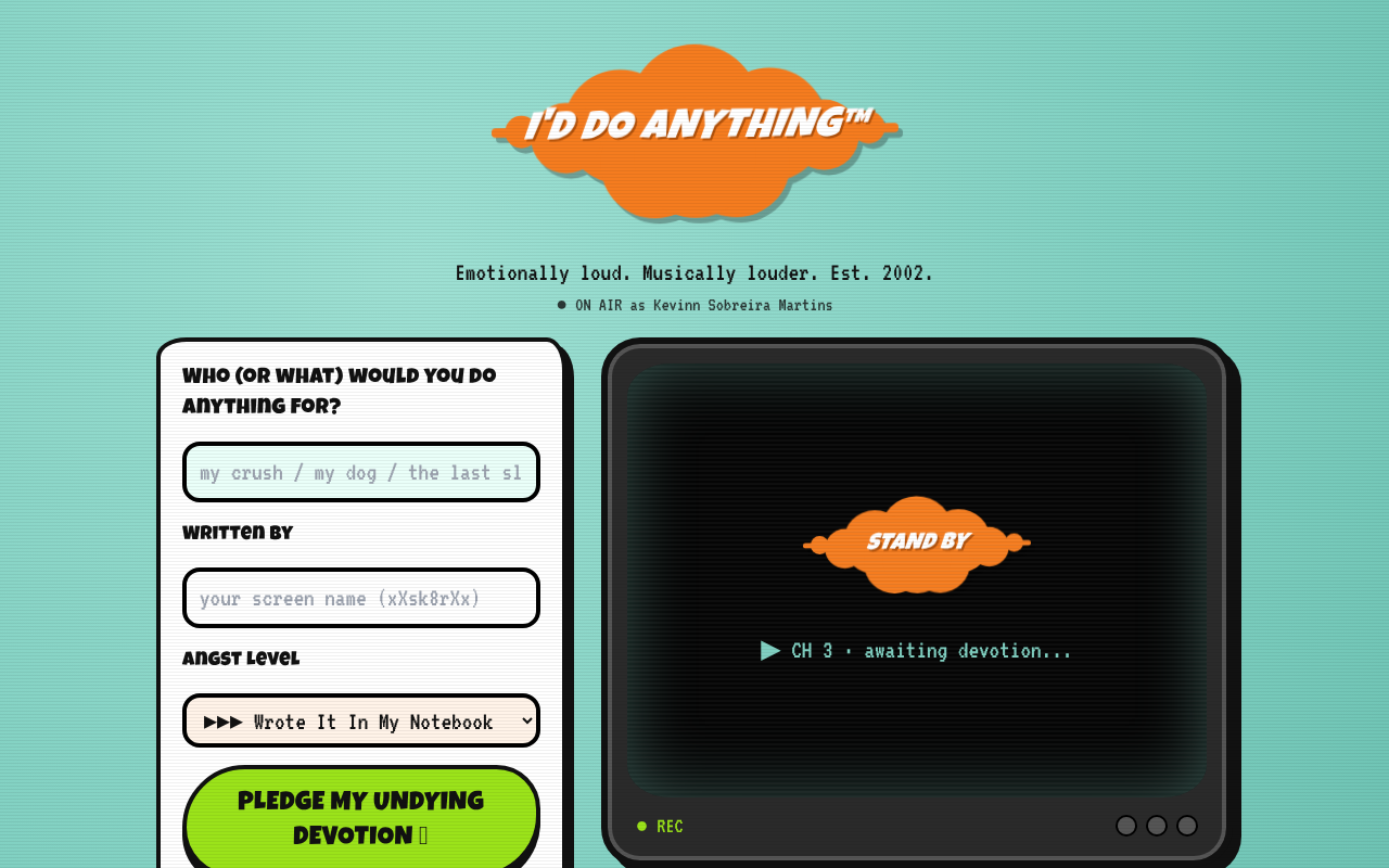 anything-2000s-pop-punk app