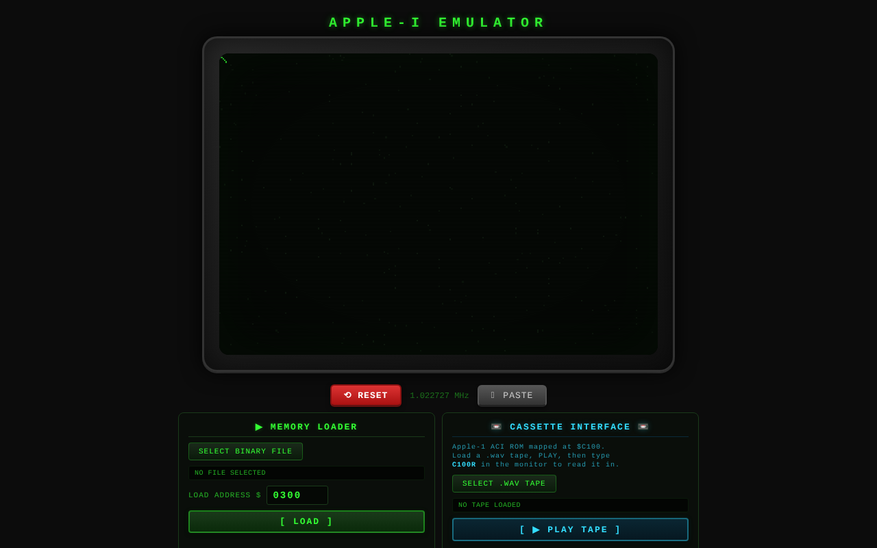 apple1terminal app