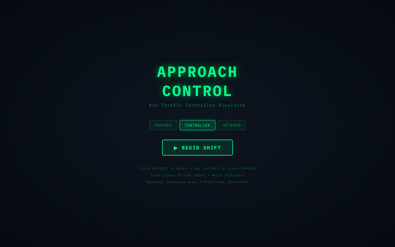 approach-control app