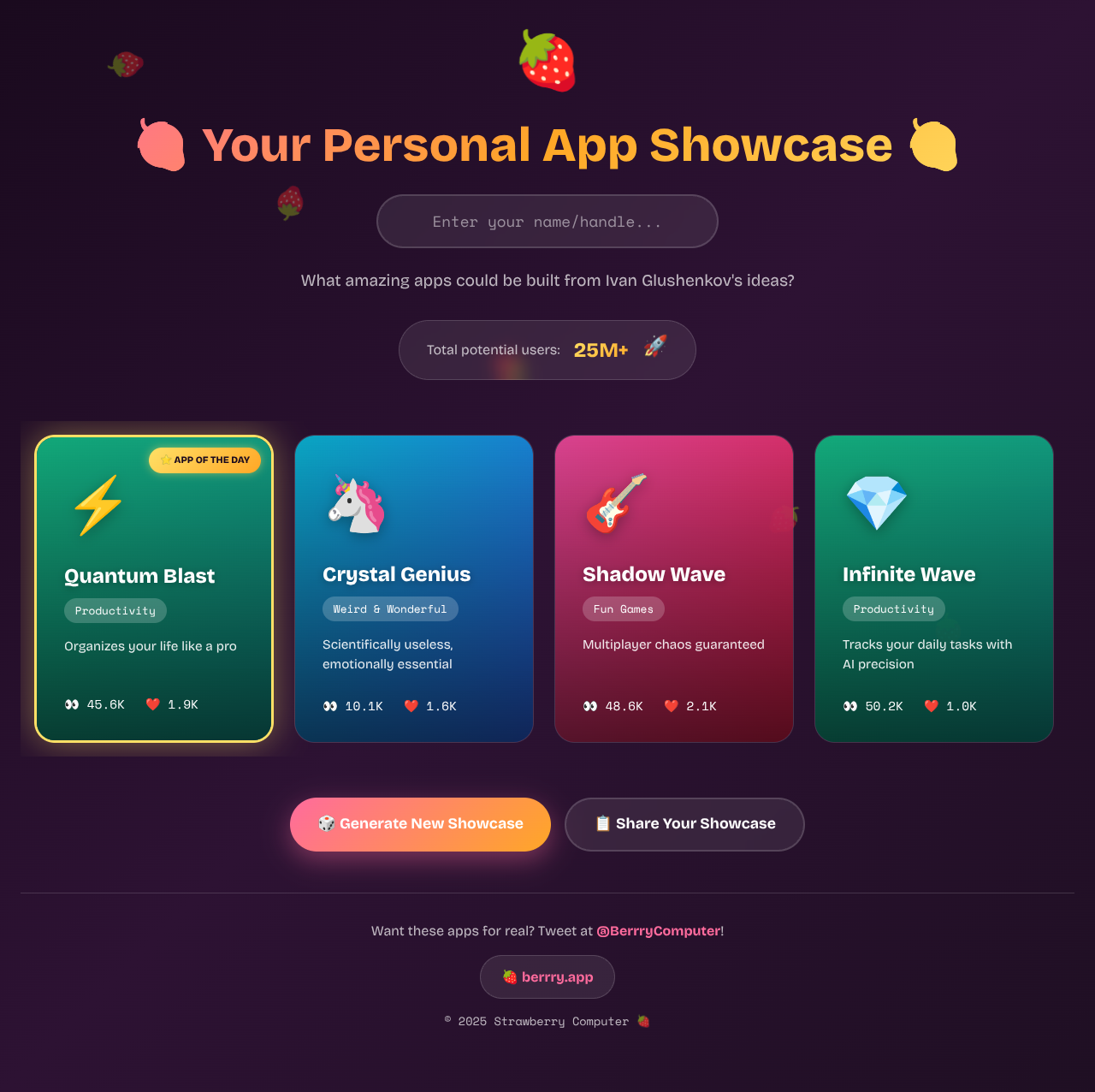 appshowcase app