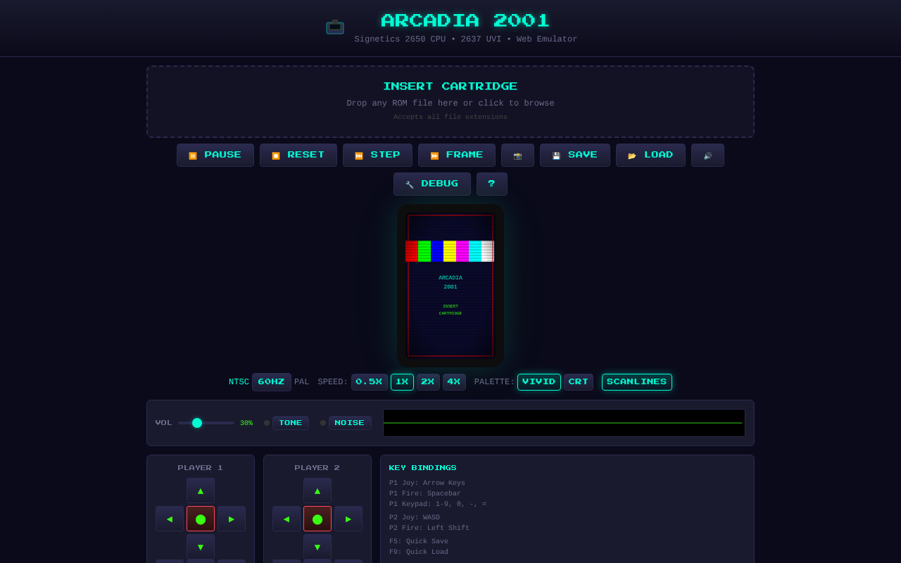 arcadia-emu app